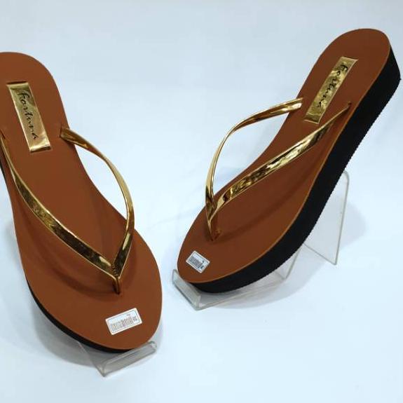 ↕y9 Laris↕ Sendal Wedges Spon Busa bahan super tebal | Sendal Wanita tinggi +/- 5 cm | Sendal Jepit 