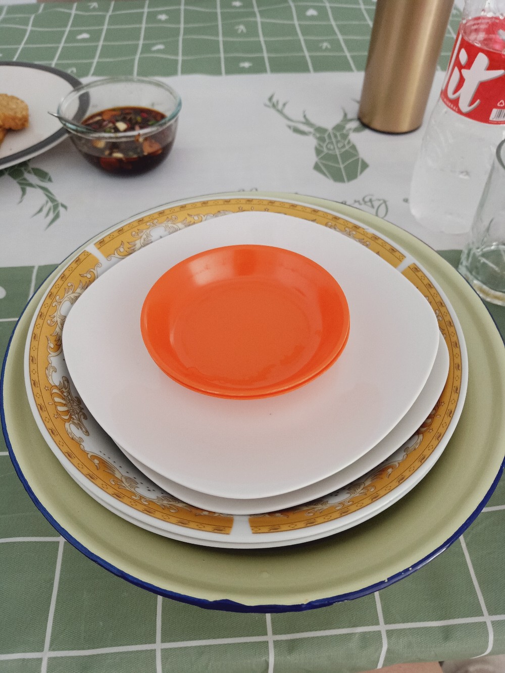 Mangkok Keramik 7 &  8