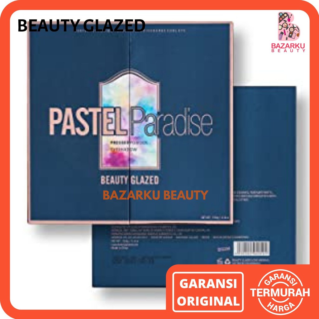 Beauty Glazed Pastel Paradise Eyeshadow 105 Warna Eyeshadow Beauty Glazed Eyeshadow Pallete Beauty Glazed Eyeshadow Palette Beauty Glazed Eyeshadow Glitter Beauty Glazed