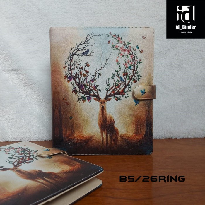 

Menakjubkan Binder Printing Motip Deer A5/Ring 20, B5/Ring 26 Bagus