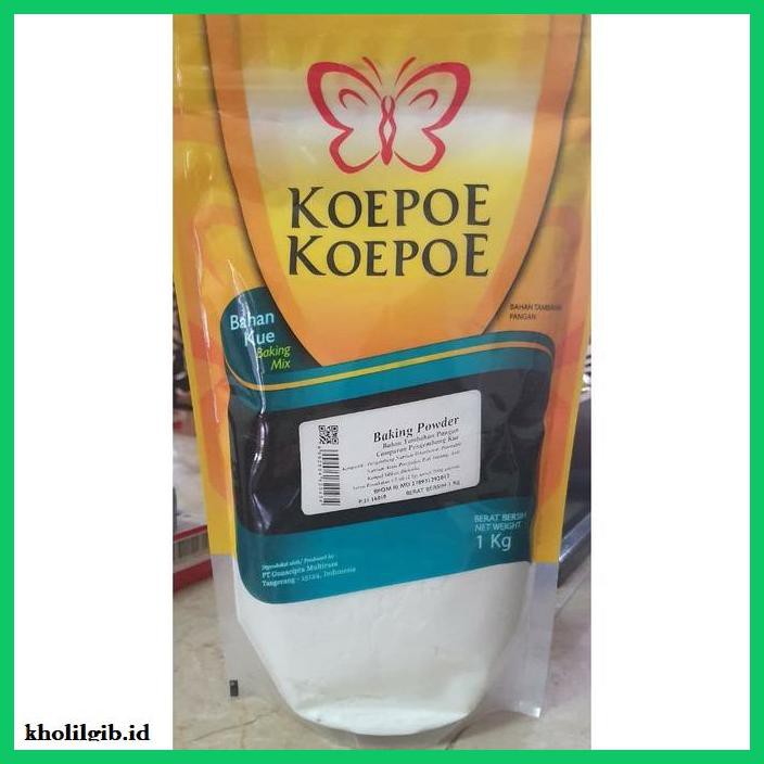 

Redwop-Gnikab- Baking Powder Koepoe Koepoe 1Kg -Hallall.