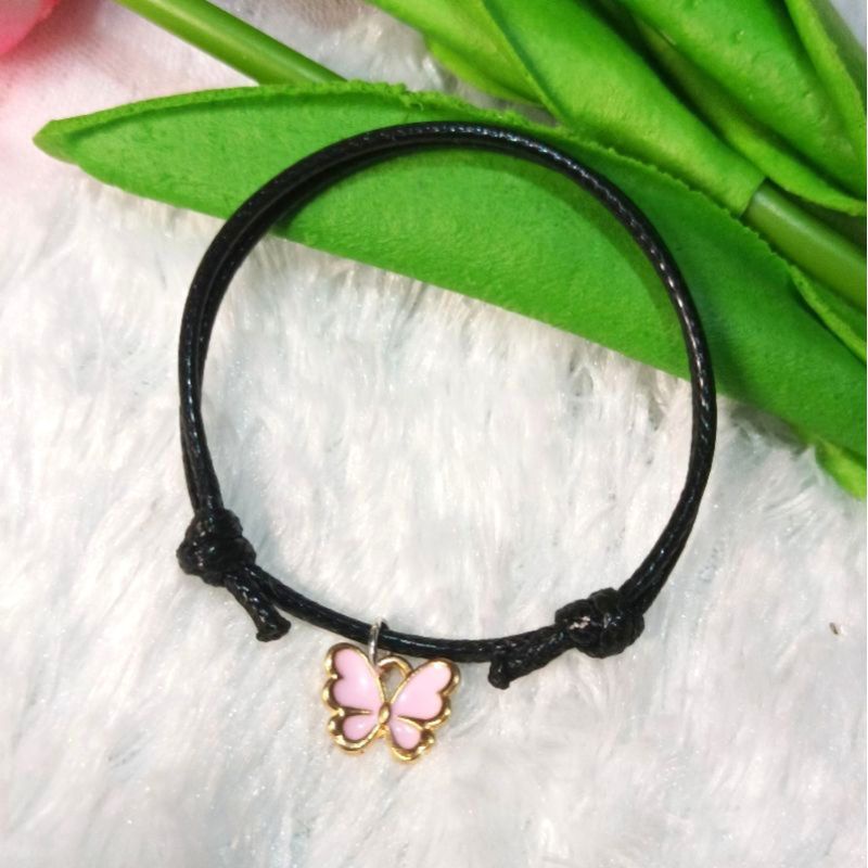 GELANG MANIK KUPU KUPU POLOS &amp; MOTIF PERSAHABATAN /BUTTERFLY CUTE