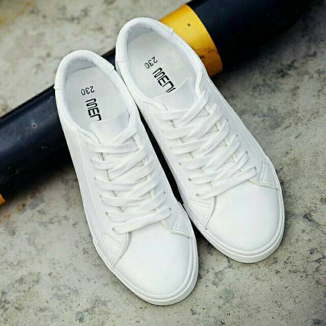 NK 99 SEPATU KETS POLOS PUTIH-1