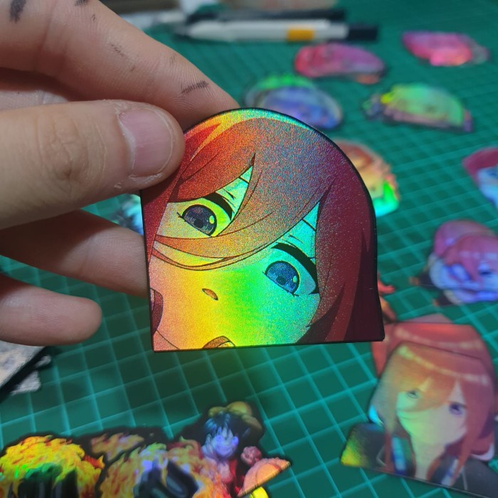 Sticker Hologram Anime - PSH1054 - Miku Nakano