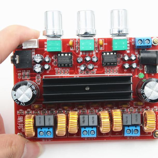 TPA3116 Class D2.1 Digital amplifier -50 w x 2 dan 100 watt subwoofer