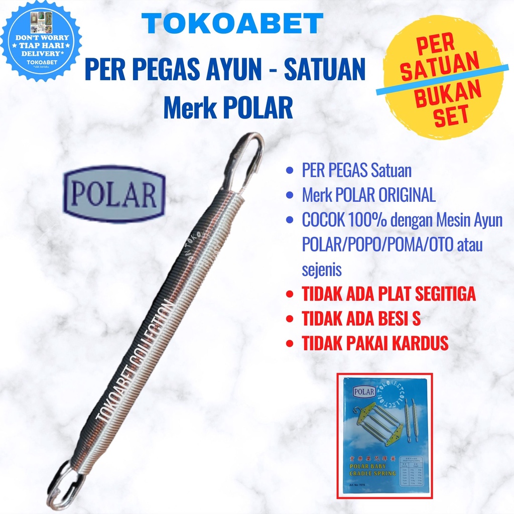 Per Ayunan Bayi Merk POLAR cocok Ayunan Manual maupun Mesin Ayun Otomatis Elektrik  #tokoabet