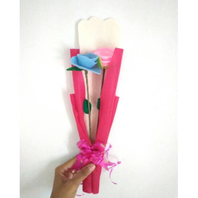 Buket bunga , buket bunga murah , buket flanel , buket wisuda