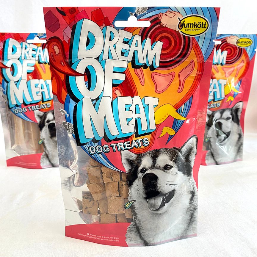 

YUMKOTT Snack Anjing Dental Clean Square with Sesame and Chicken 85g