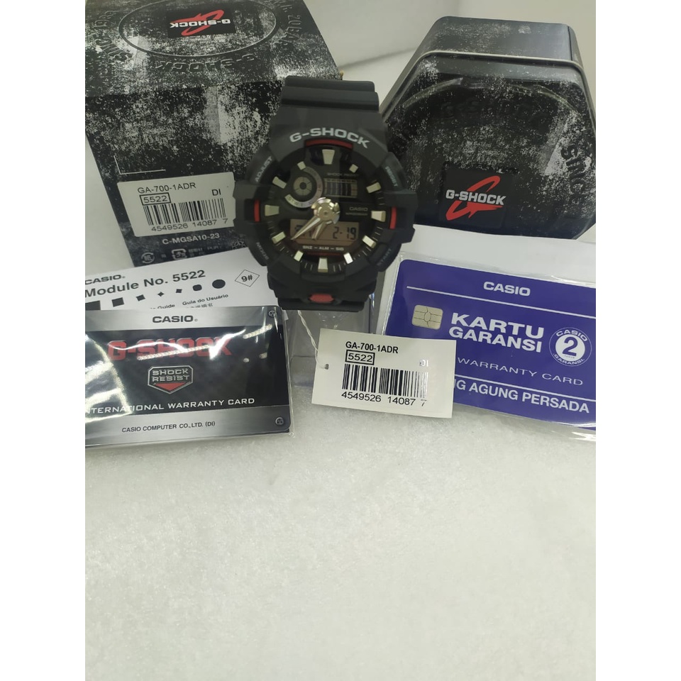 CASIO G-SHOCK GA-700-1ADR JAM TANGAN ORIGINAL