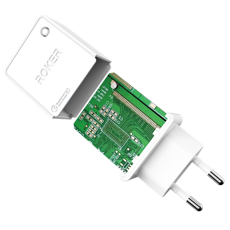 CHARGER - TC ROKER THUNDER QC 3.0 MICRO USB - TYPE-C QUALLCOM RK-C5