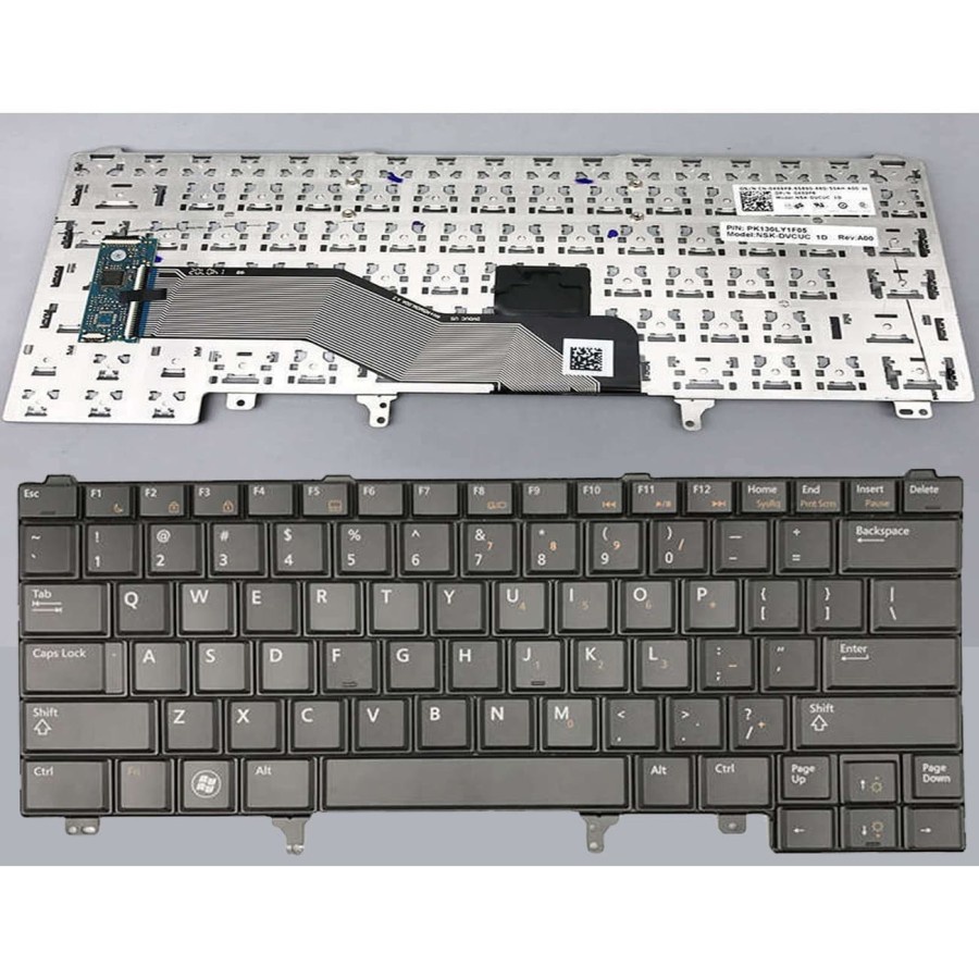 Keyboard Laptop Dell E6320 E6330 E6420 E6430 E6440 E5420 E5430 E6220