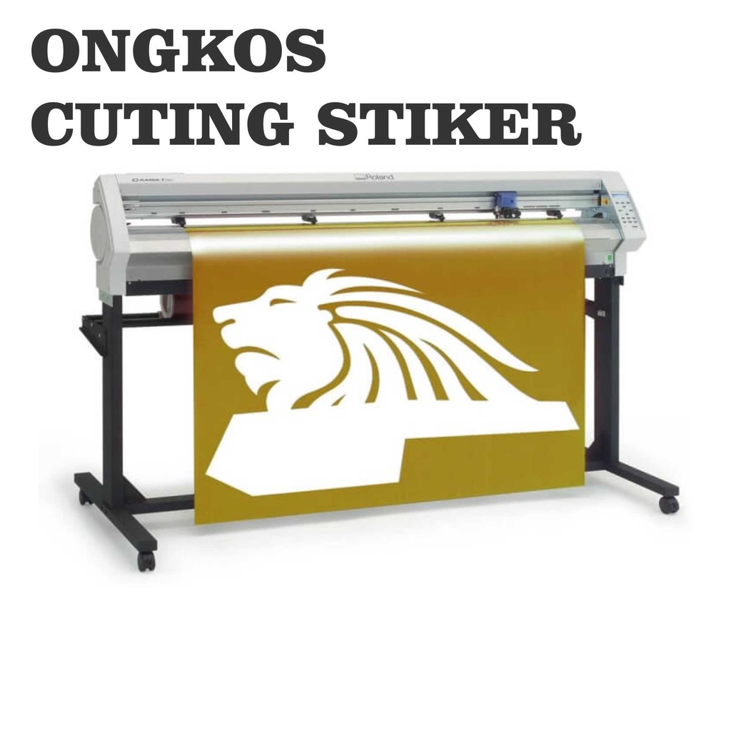 

ONGKOS JASA POTONG/CUTING STIKER