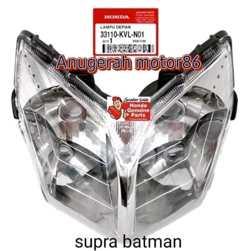 33110-KVL-N01 Reflektor lampu depan Supra batman