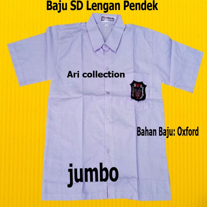 BAJU SERAGAM SEKOLAH SD LENGAN PENDEK-BAJU SEKOLAH SD PENDEK-SERAGAM SD LAKI LAKI-BAJU SERAGAM SD-SE