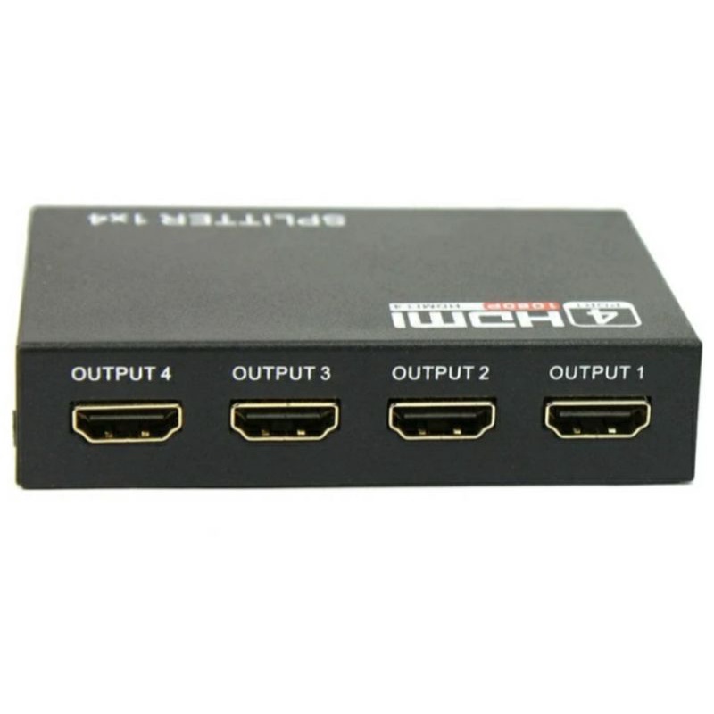 HDMI SPLITTER 4 PORT (1 INPUT 4 OUTPUT )