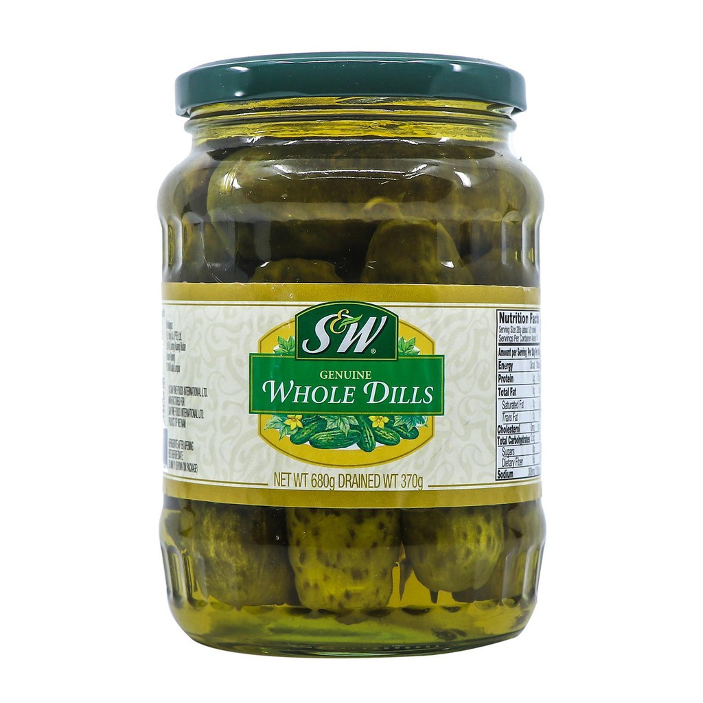 

Gherkin Pickles SW Whole Dilss 720 ml