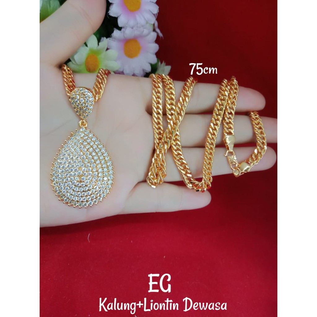 (BAYAR DITEMPAT) KALUNG HIJAB XUPING LIONTIN