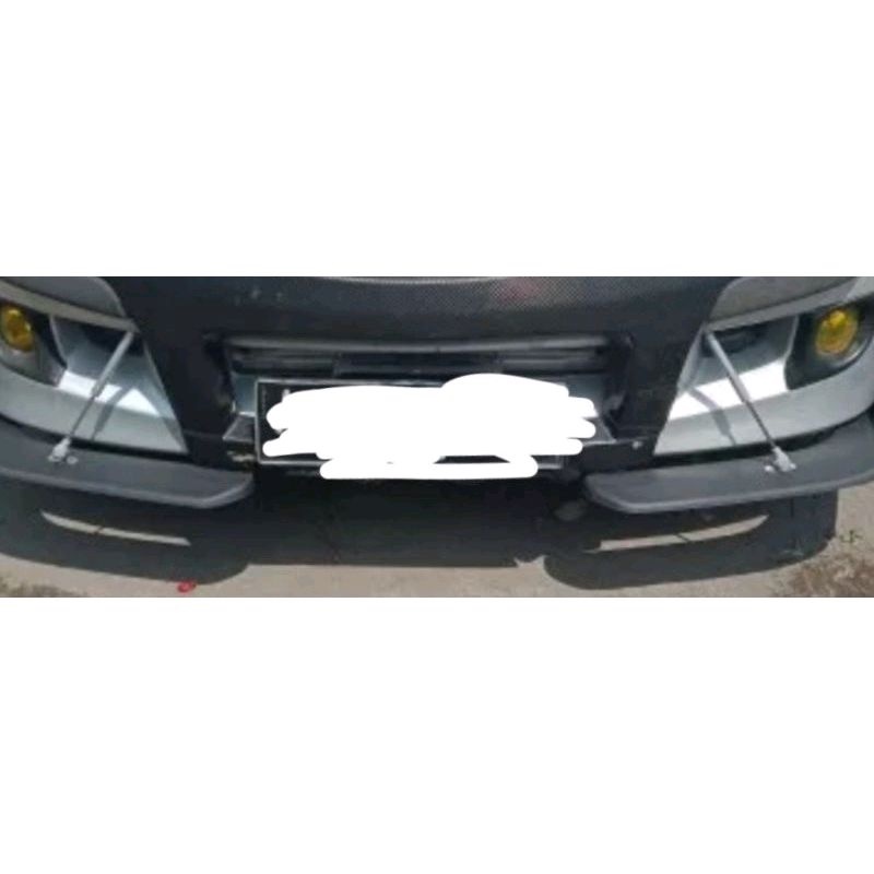 winglet mobil 1 pasang universal + hidrolik 2 pcs free sekrup