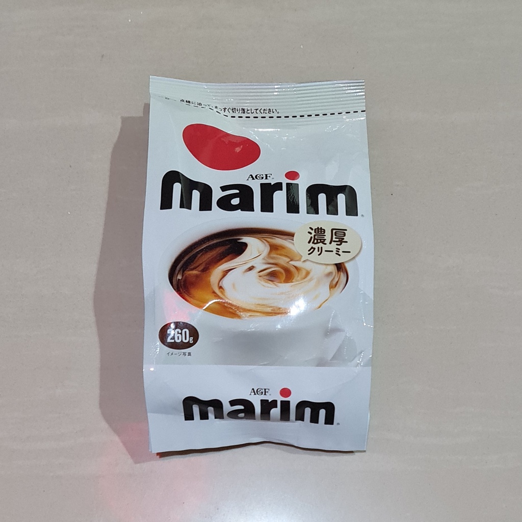 AGF Marim Creaming Powder Coffee Milk 260 Gram