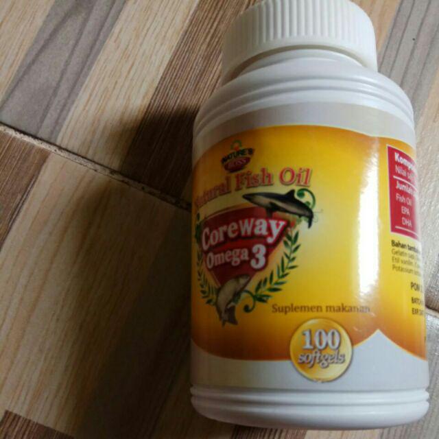 Ternyata Manfaat Natural Fish Oil Coreway Omega 3 