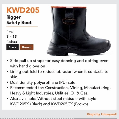 SEPATU SAFETY KING'S KWD 205