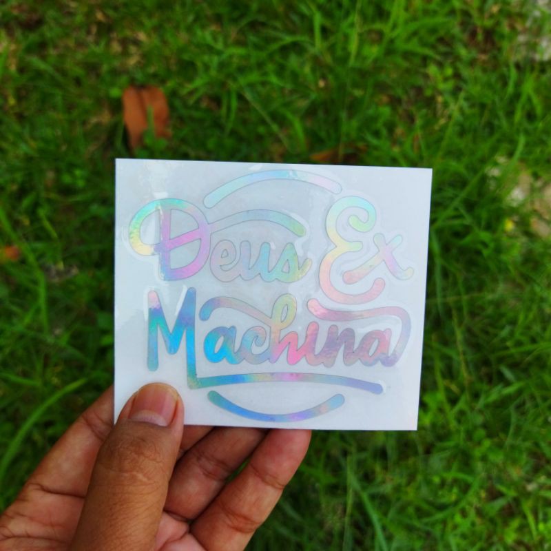 

STICKER CUTTING DEUS EX MACHINA HOLOGRAM