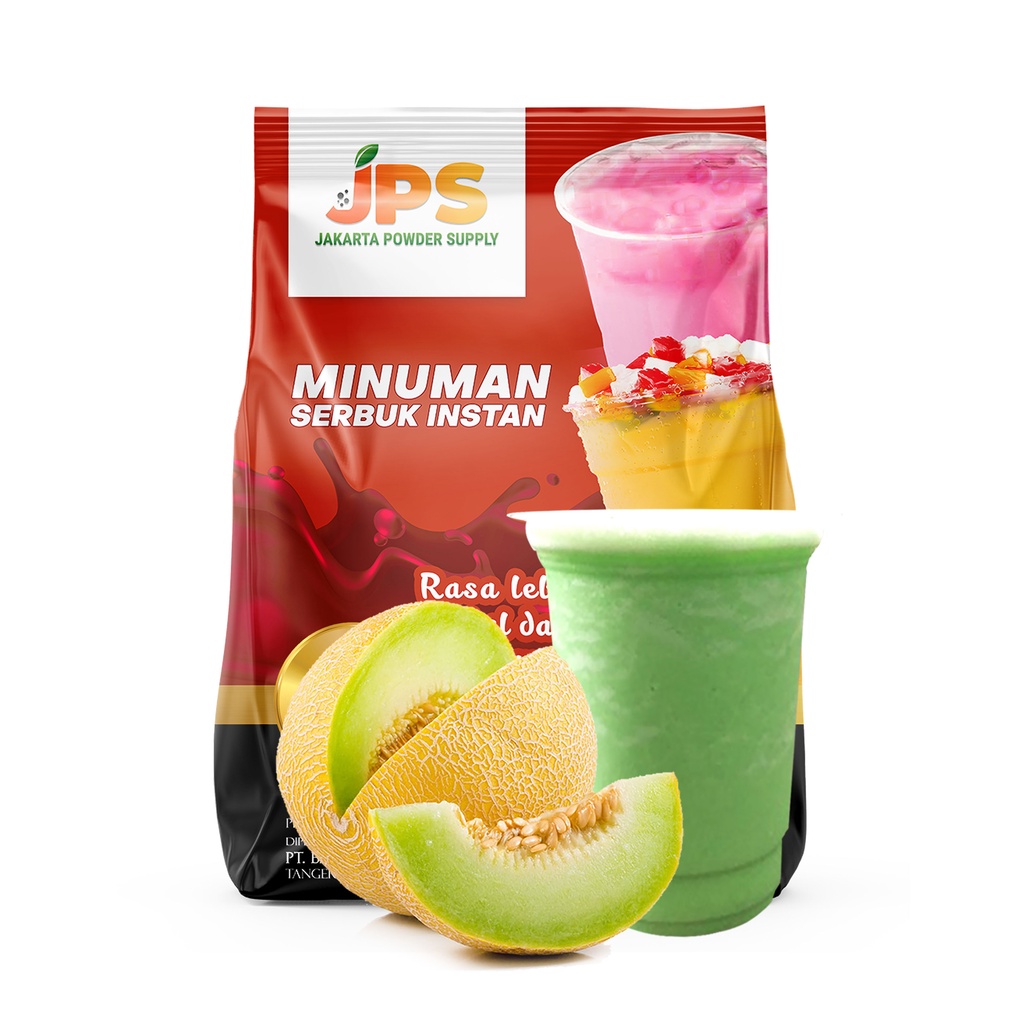 

JPS Melon Plain Serbuk Powder Bubuk Minuman 1 Kg