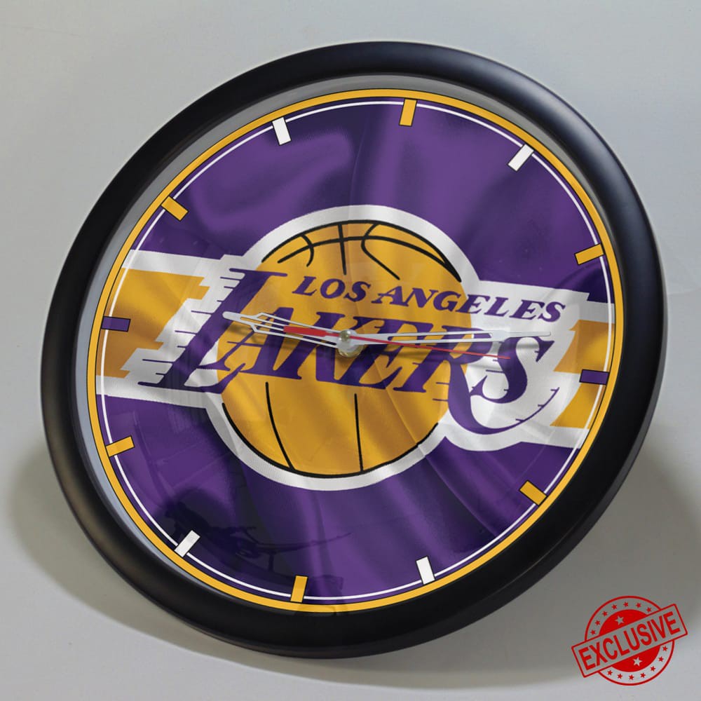 (ISTIMEWA BOSSQUE) JAM DINDING CUSTOM NBA - LAKERS