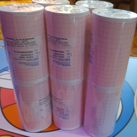 

Kertas EKG / ECG / Thermal Paper - Roll | HEART SCREEN 80G | 80x25