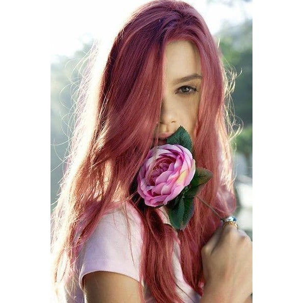 COLOR ME DUSTY PINK hair color cream / cat pewarna rambut