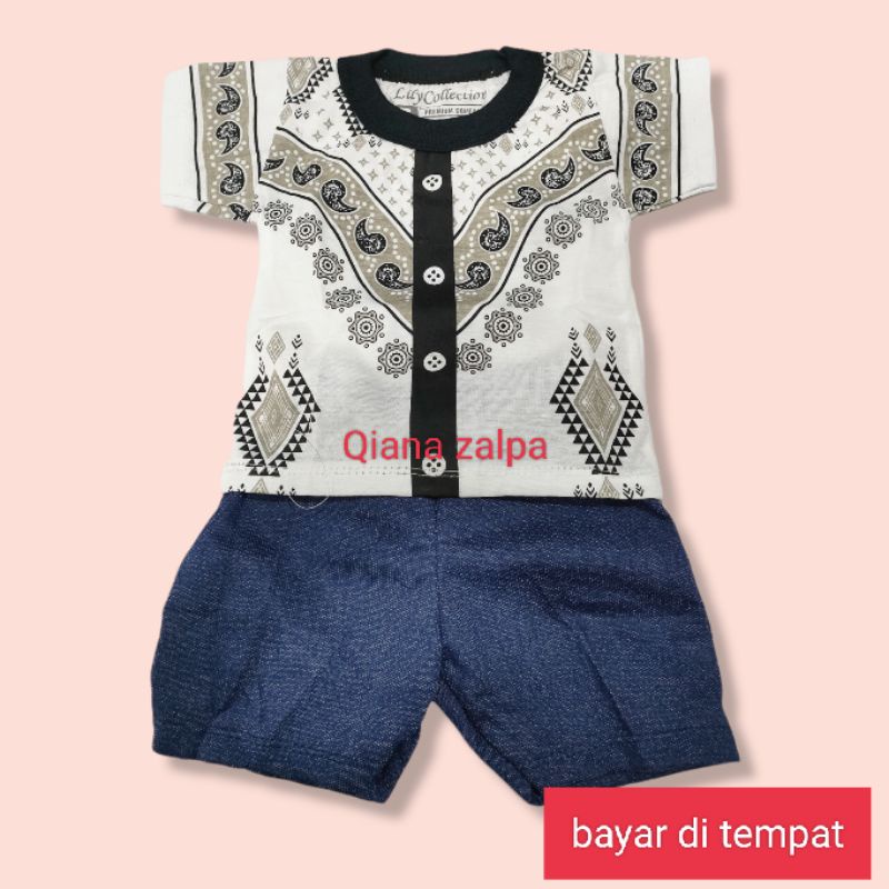 setelan baju anak2 koko. bahan katun terlaris