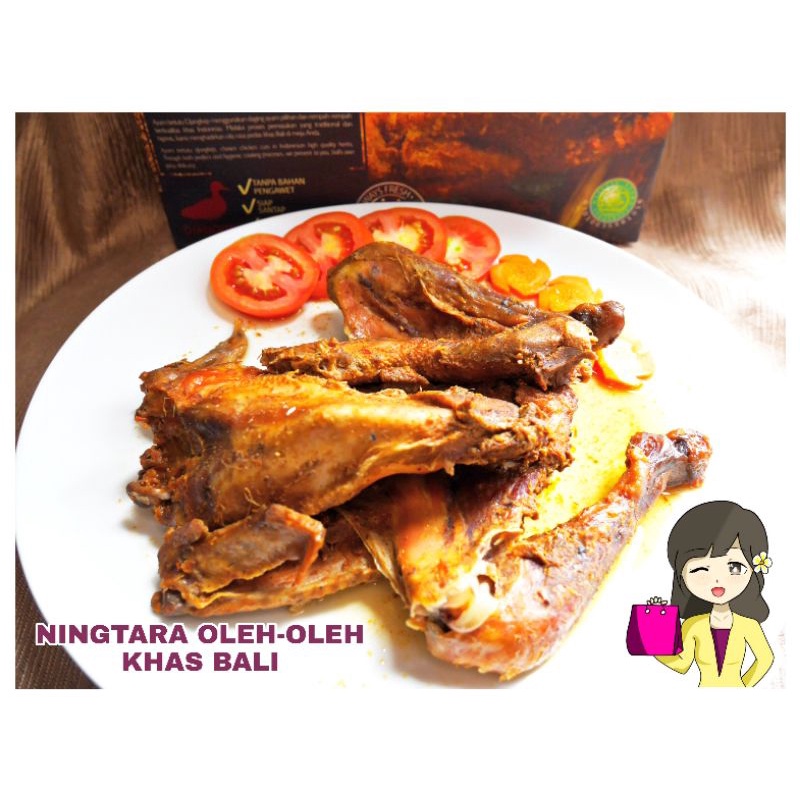 AYAM &amp; BEBEK DJANGKEP (BUMBU BETUTU &amp; BUMBU KUNING) 1 EKOR 500GR OLEH-OLEH KHAS BALI