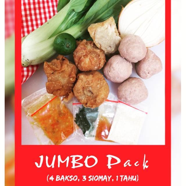 

Paket Bakso Cuankie Jumbo - 8 pcs Cuankie Enak