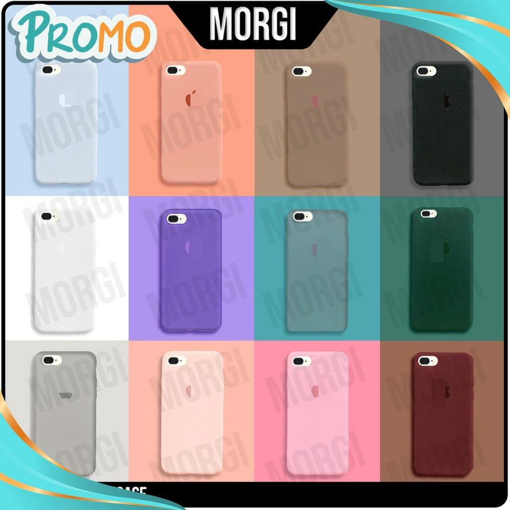 STAR Soft Case iPhone X XR XS 11 6 6S 6 6S 7 7 8 8 Ultra Thin Logo Plus Liquid Silikon Polos Softcase