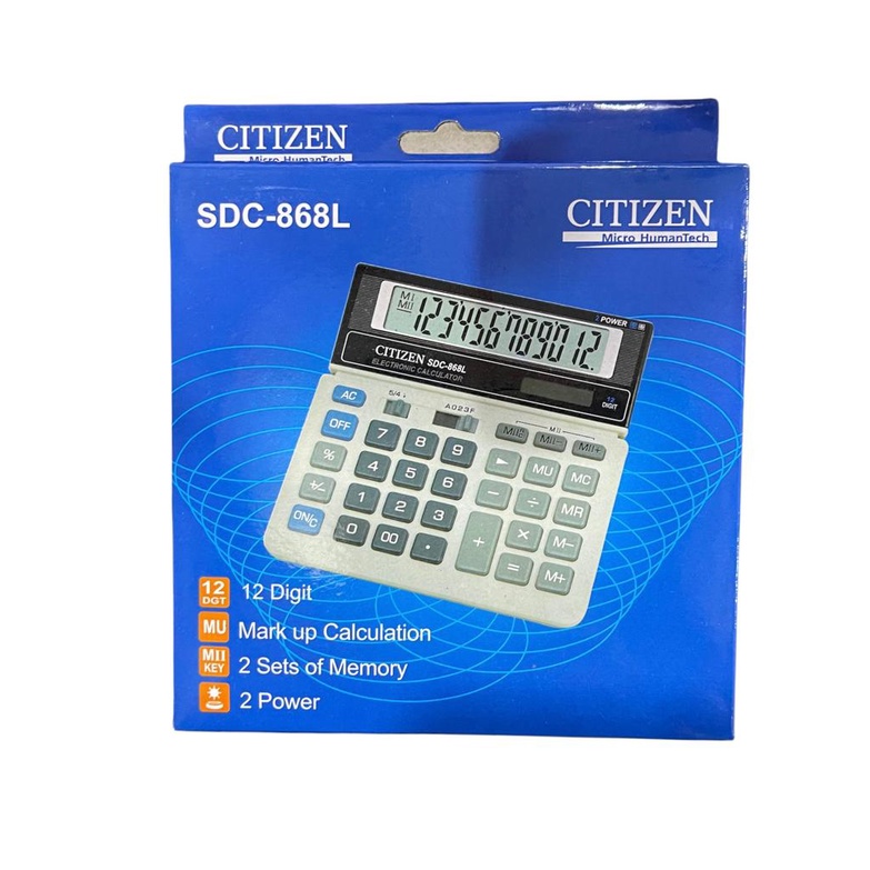 

kalkulator/kalkulator citizen/SDC868 L