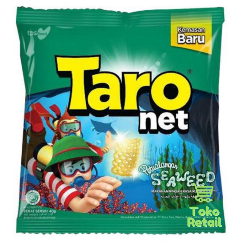 

Beli 3 pcs Taro Snack net seaweed 36g Rp13.500