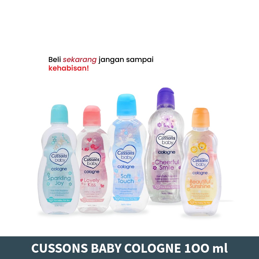 Cussons Baby Cologne 100ml / Cologne Bayi Cussons Baby