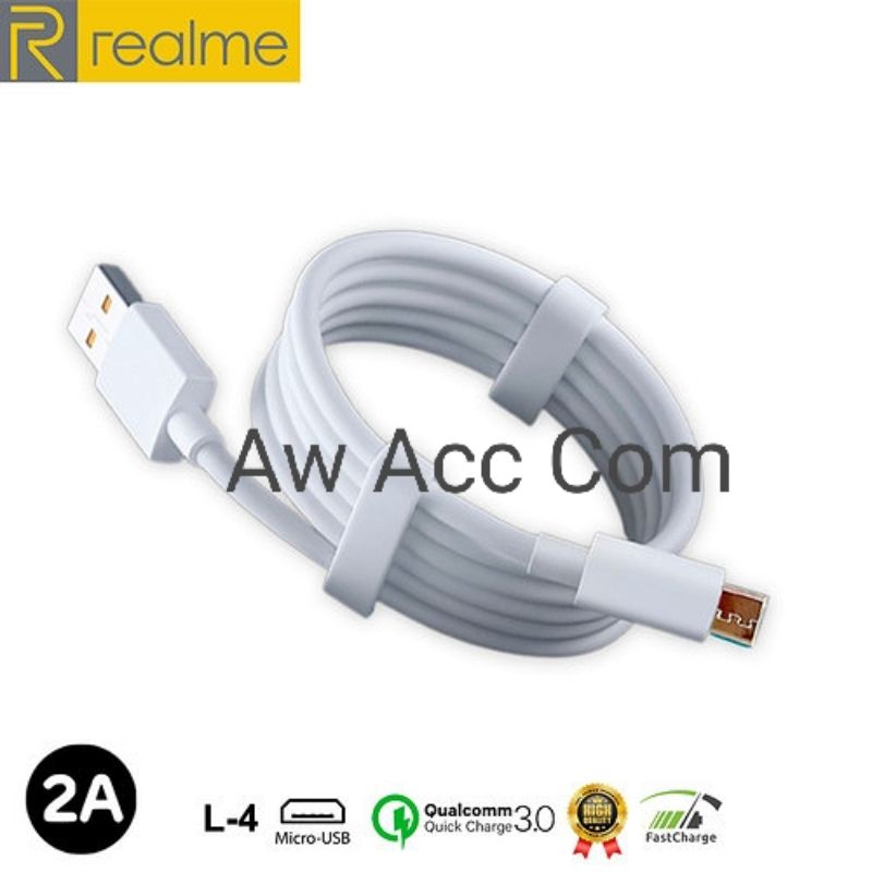 Kabel data Realme Ori micro usb 2A Usb Data Cable Realme 5 2 pro C1 C2 C3 5i C11 C12 C15 C20 C21 U1 C21Y C31