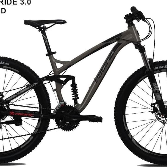Sepeda Gunung Pacific Override 3.0 Full Suspension MTB 27,5"