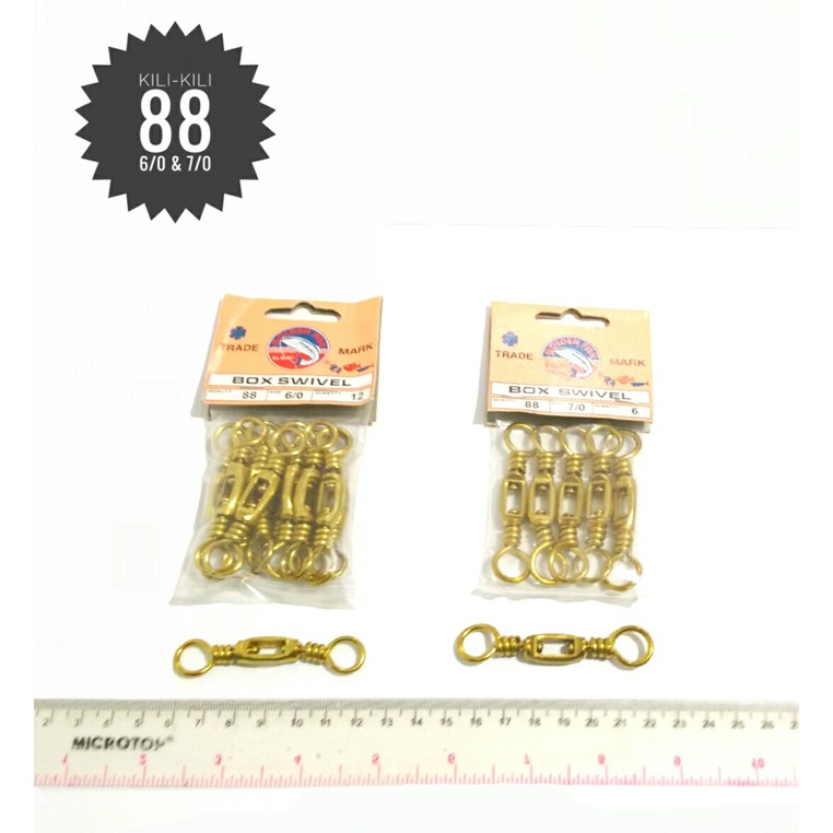 KILI - KILI PANCING BOX SWIVEL GOLDEN FISH 88 NO. 6/0