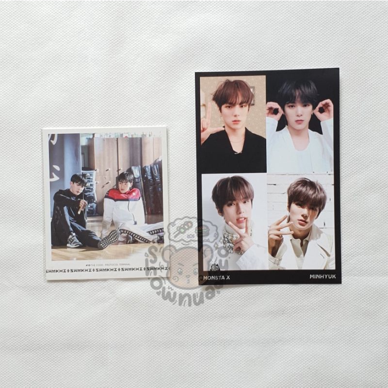 Minhyuk Shownu Wonho Kendo Postcard Photocard Broadcast