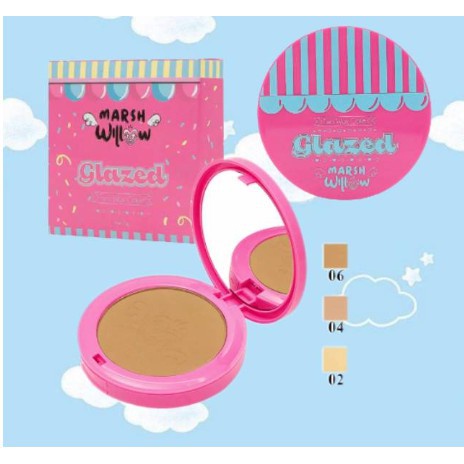 CS1- MARSHWILLOW Glazed Two Way Cake | Full | Refill | Compact Powder | Bedak Padat (✔BPOM)