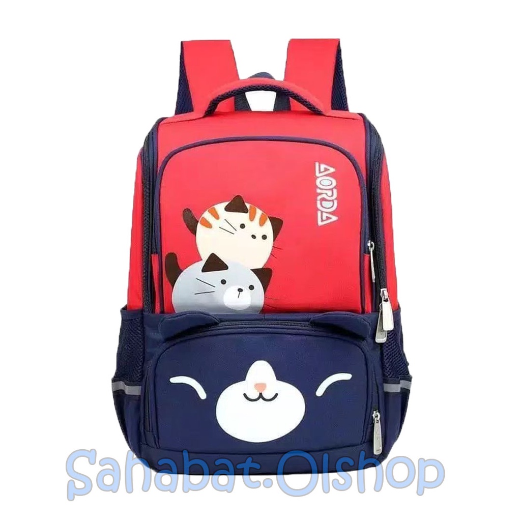 Sahabat Kucing Gembul Tas Ransel Anak Sekolah TK/PAUD/SD