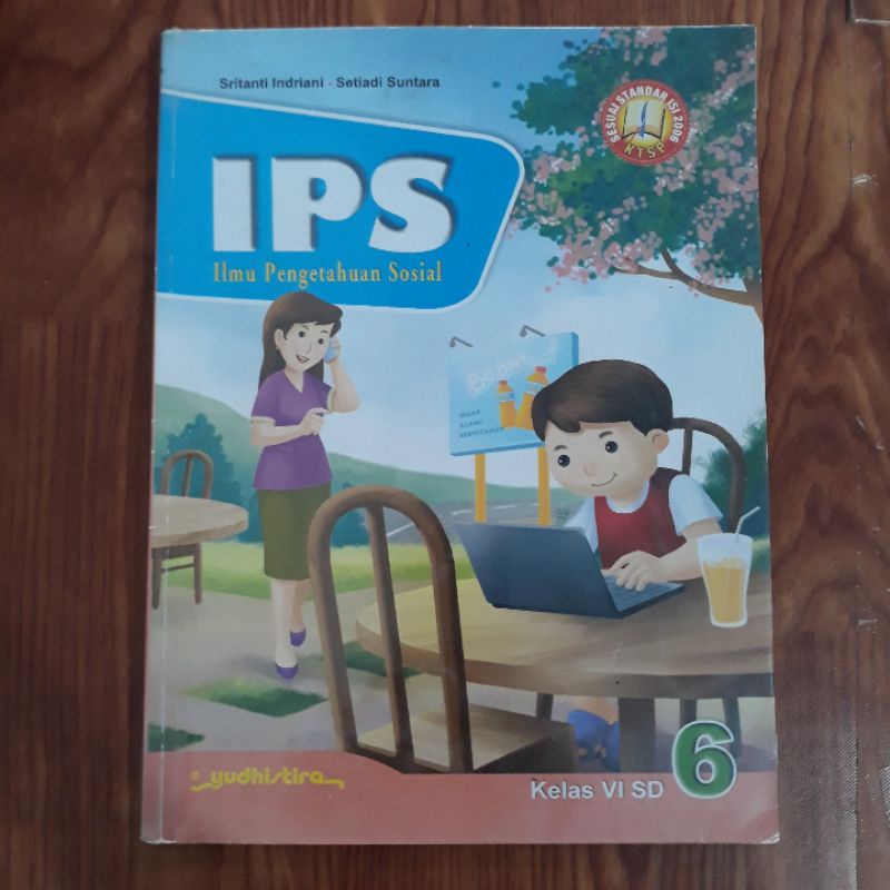 Buku Pelajaran IPS kelas 6 SD Yudhistira