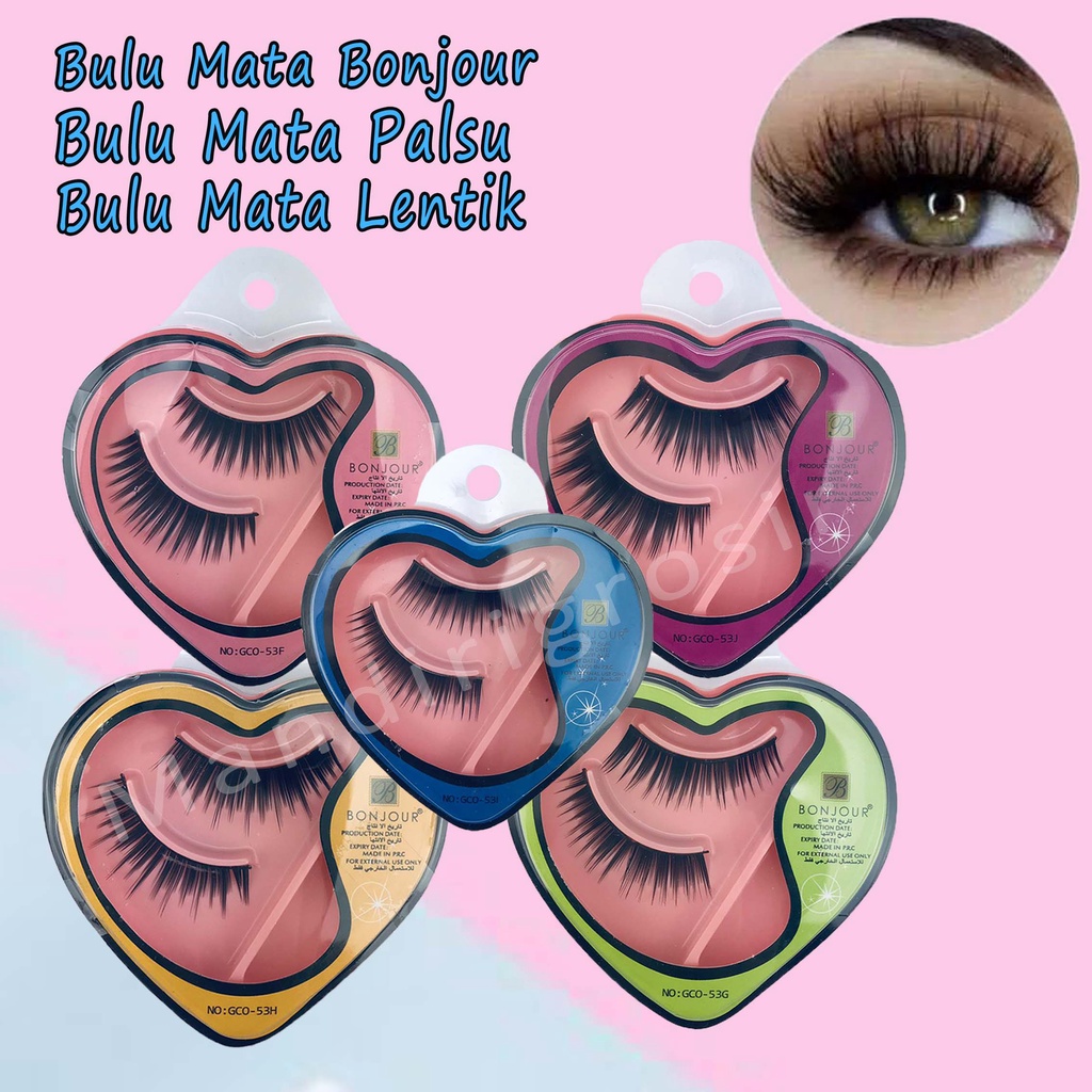 BULU MATA PALSU/BULU MATA BONJOUR/FALSE EYELASH