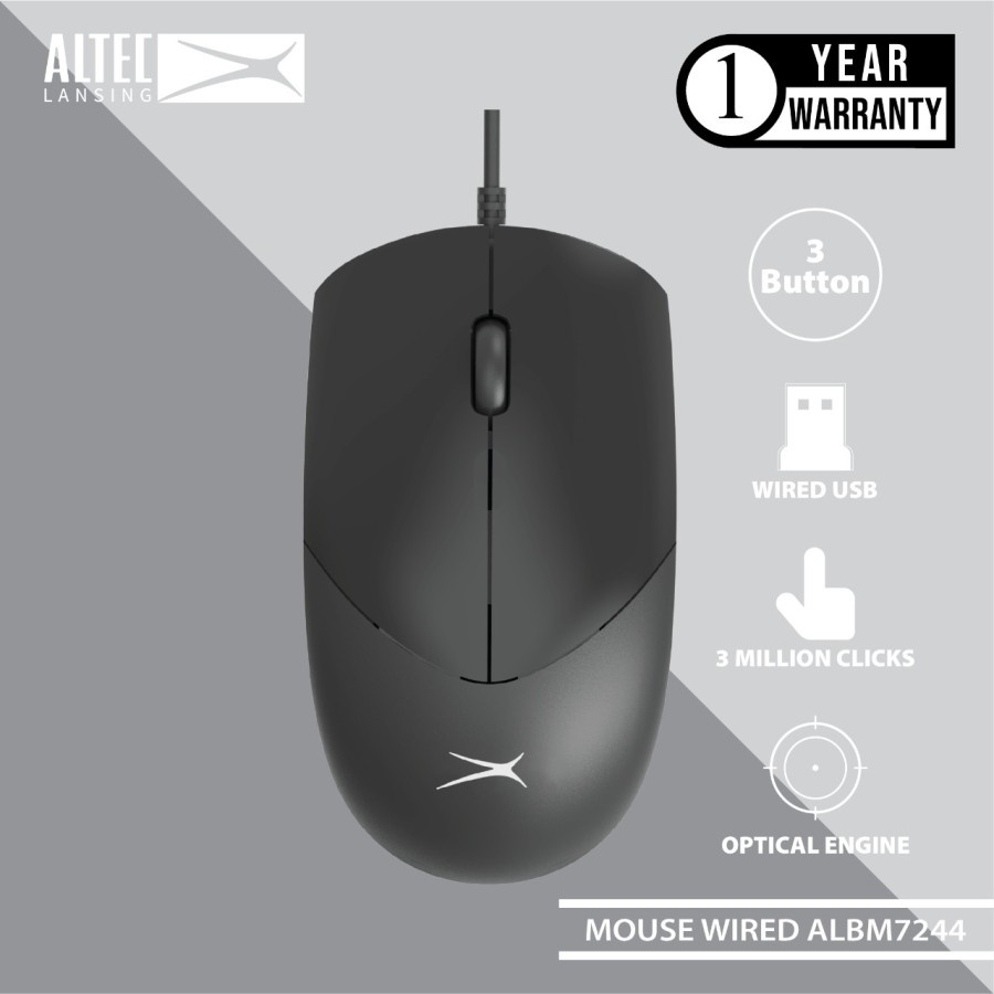 Mouse Altec Lansing ALBM-7244 Wired | Altec ALBM7244