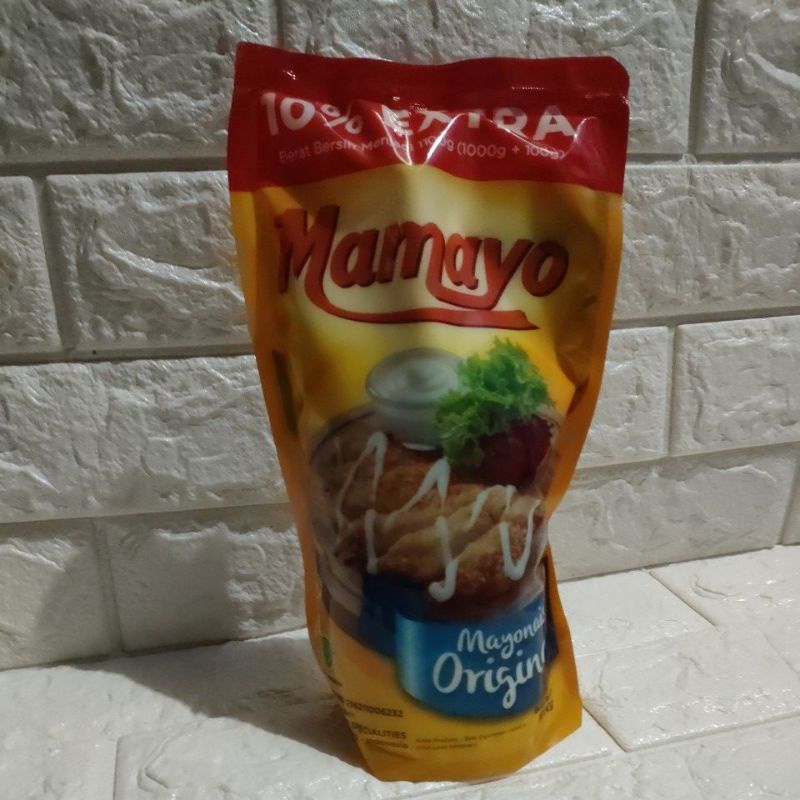 

KEMASAN BARU MAMAYO MAYONAISE 1KG EXTRA 10%