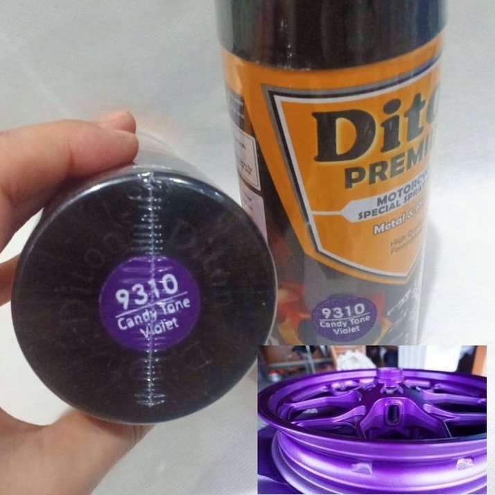 Pilok Pilox DITON Premium 9310 Candytone Violet Candy Tone Ungu (400cc / 400ml)