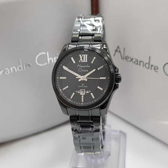 Alexandre Christie Wanita AC8473 AC 8473 Fullblack Alexandre Christie Terbaru