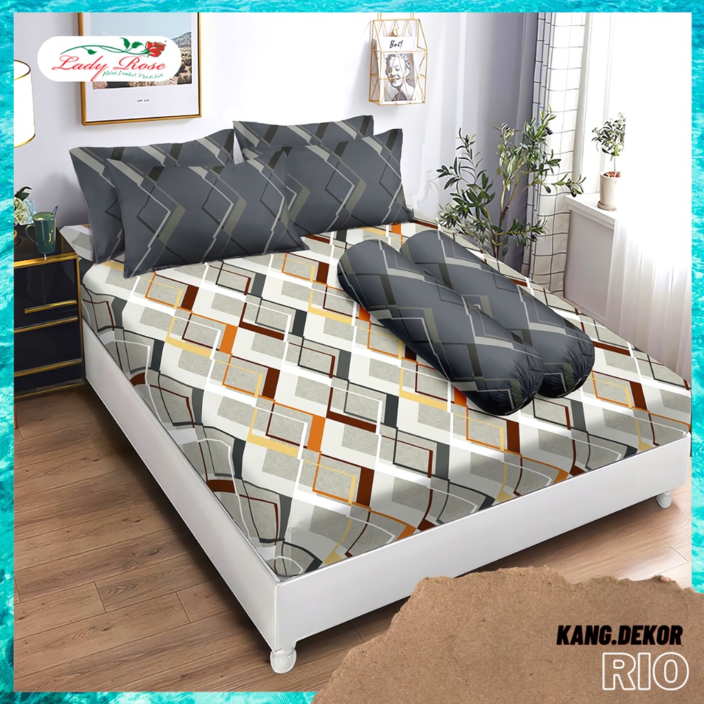 SPREI LADY ROSE 180X200 NO 1 KING RIO SEPRAI CANTIK KAMAR TIDUR SEPREI LADYROSE TERBARU PROMO MURAH PREMIUM ANTI LUNTUR SEPREI AESTHETIC SEPRAI CANTIK SEPRE PROMO ANTI LUNTUR MOTIF LADYROSE PLUS SARUNG BANTAL SPREI DEWASA ALAS KASUR SPREI ADEM